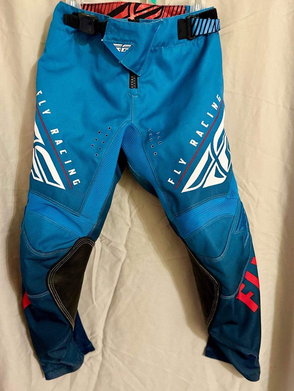 Youth Fly Racing Blue Motocross Pants